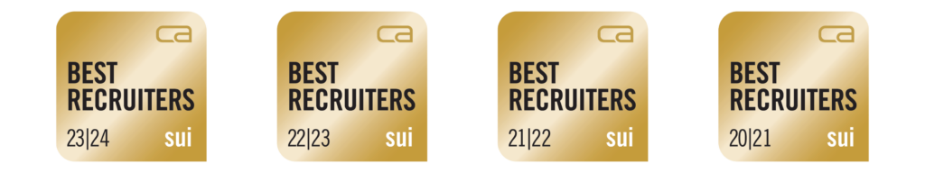 Best Recruiters Gold Siegel 2020-2024